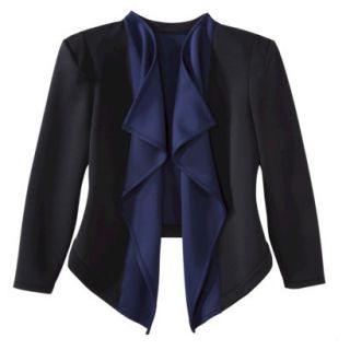 labworks Womens Plus Size Colorblock Jacket   Blue 3