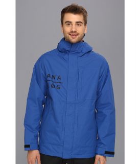 Analog Monetary Jacket Mens Coat (Blue)