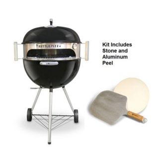 KettlePizza Deluxe USA Kit for 18.5 and 22.5 in. Kettle Grills Multicolor  