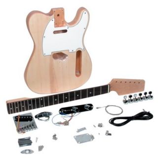 SAGA Natural T Style Elec Guitar Kit