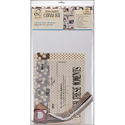 Cherish These Moments 10x20 inch Canvas Wall Kit