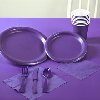 Perfect Purple Solid Color Party Pack