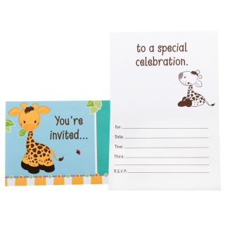 Giraffe Invitations