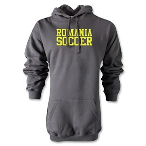 hidden Romania Soccer Supporter Hoody (Gray)