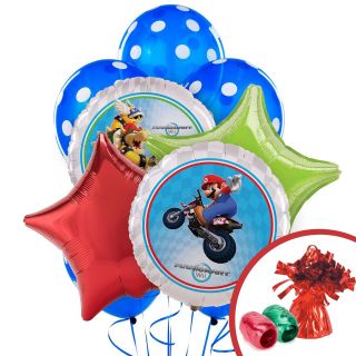Mario Kart Wii Balloon Bouquet Set