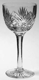 Tudor Galaxy White Wine   Cut Diamond, Fan    Design On Bowl