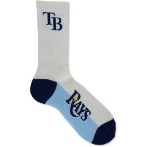 Tampa Bay Rays For Bare Feet Crew White 506 Sock