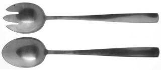 Gense Facette (Stainless,Sweden) 2 Piece Salad Set, Solid Pieces   Stainless,Sat