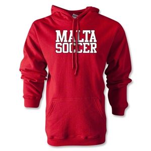 hidden Malta Soccer Supporter Hoody (Red)