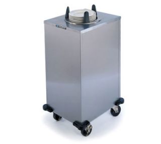 Lakeside Mobile Heated Cabinet Dish Dispenser For 10 1/8 in Dish, 120 V