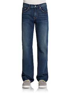 Bootcut Jeans   Worn Blue