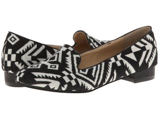 G.C. Shoes Tribal Womens Flat Shoes (Black)