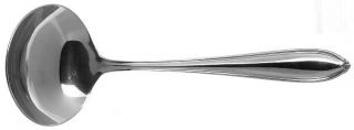 Stanley Roberts Courtship Gravy Ladle, Solid Piece   Stainless, Scallop Tip, Out