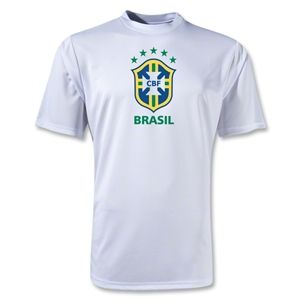 hidden Brazil Poly T Shirt (White)