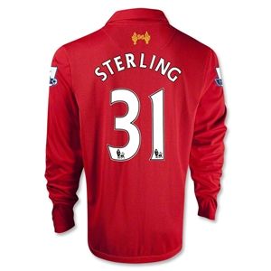 Warrior Liverpool 12/13 STERLING LS Home Soccer Jersey