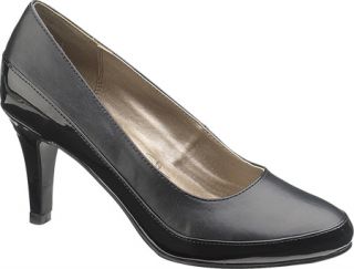 Womens Soft Style Cristina   Black Vitello/Patent High Heels