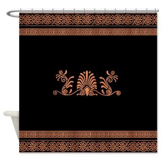  Ancient Greek Floral Pattern Shower Curtain  Use code FREECART at Checkout