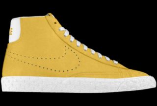 Nike Blazer Mid Premium iD Custom Mens Shoes   Yellow