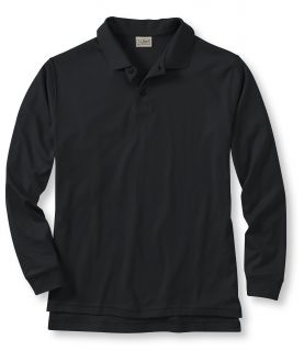 Pima Cotton Polo, Traditional Fit Long Sleeve