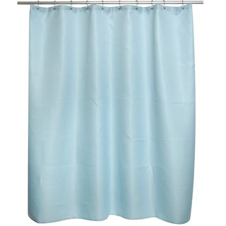 Soho Waffle Spa Blue Shower Curtain