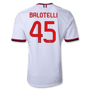 adidas AC Milan 13/14 BALOTELLI Away Soccer Jersey