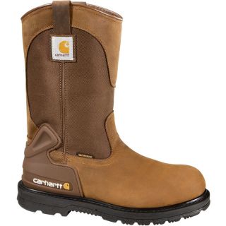 Carhartt Waterproof Steel Toe Wellington Boot   Brown, Size 10 Wide, Model