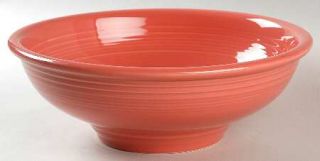 Homer Laughlin  Fiesta Flamingo (Newer) Pedestal Bowl, Fine China Dinnerware   A