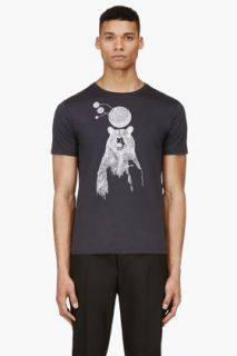 Paul Smith Jeans Midnight Blue Bear Graphic T_shirt