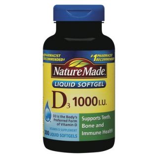 Nature Made Vitamin D Softgels Mega Value  300 count
