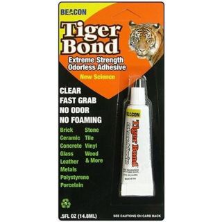 Tiger Bond Adhesive   .5 Ounce