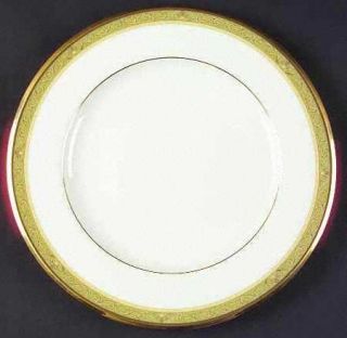 Noritake Golden Pageantry Dinner Plate, Fine China Dinnerware   Bone, Floral & Y