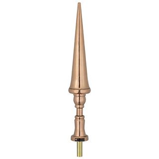 Castle Smithsonian 24 inch Polished Copper Finial