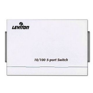 Leviton 476115PT 10/100Mbps 5Port Ethernet Switch