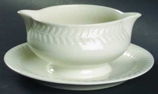 Haviland Regents Park Rose Gravy Boat with Attached Underplate, Fine China Dinne