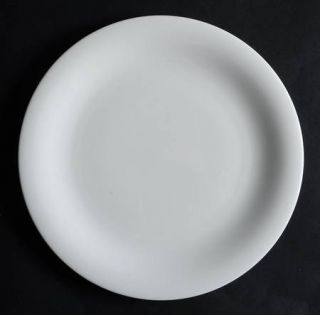 Mikasa Sleek White Dinner Plate, Fine China Dinnerware   All White,Undecorated,R