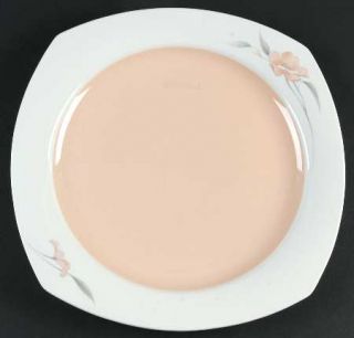 Nikko Peachglow 12 Chop Plate/Round Platter, Fine China Dinnerware   Quadrille,
