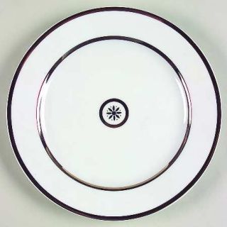 Bernardaud Sparte Platinum Salad Plate, Fine China Dinnerware   Phoebe, Platinum