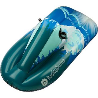 Inflatable Racer Sled Blue   Lucky Bums Ski and Snowboard Bags