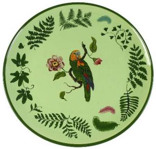 Lynn Chase Parrotdise (Earthenware) 13 Chop Plate (Round Platter), Fine China D