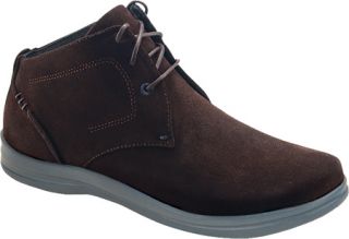 Mens Aetrex Ventures Collection Dustin Chukka Boot   Brown Suede Boots