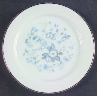 Celebrity Danbury Bread & Butter Plate, Fine China Dinnerware   Blue & White Cen