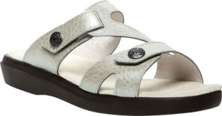 Womens Propet St. Lucia   Silver Emu Sandals