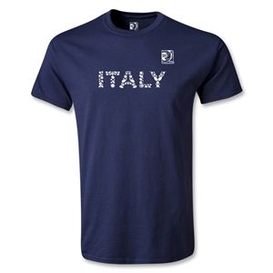 Euro 2012   FIFA Confederations Cup 2013 Italy T Shirt (Navy)