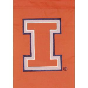 Illinois Fighting Illini Garden Flag