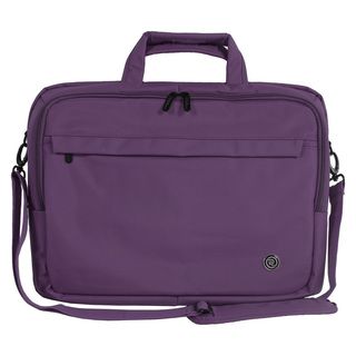 Toteit Deluxe 17 Notebook Case (PurpleWeight 1.7 lbPockets Front zip pocketCarrying strap Removable shoulder strapHandle Nylon grip handleClosure ZipperLocks NoExterior dimensions 18 x 12 x 2.5 )