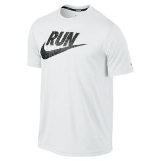 Nike Legend Swoosh Mens Running Shirt   White