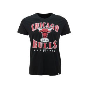 Chicago Bulls 47 Brand NBA Hi Def Victory V Neck T Shirt