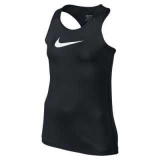 Nike Pro Core Fitted Girls Tank Top   Black