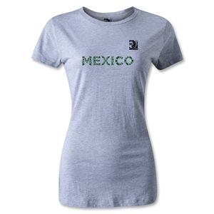 FIFA Confederations Cup 2013 Womens Mexico T Shirt (Gray)