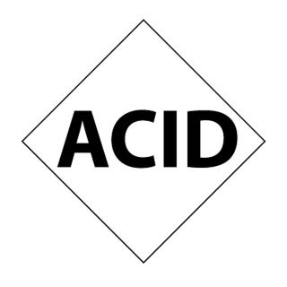 Nmc Nfpa Symbol Labels   5X5   Acid